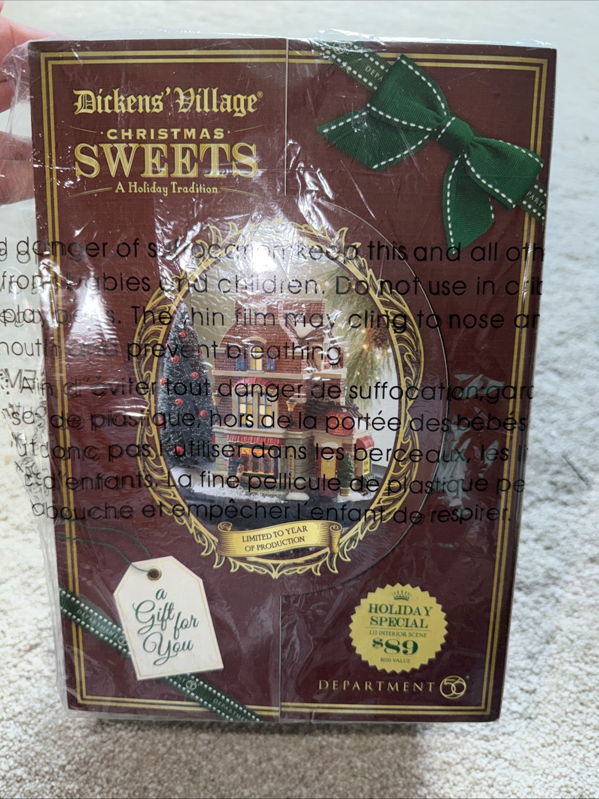 Department 56 Dickens' Village Christmas Sweets Limited Release NRFB