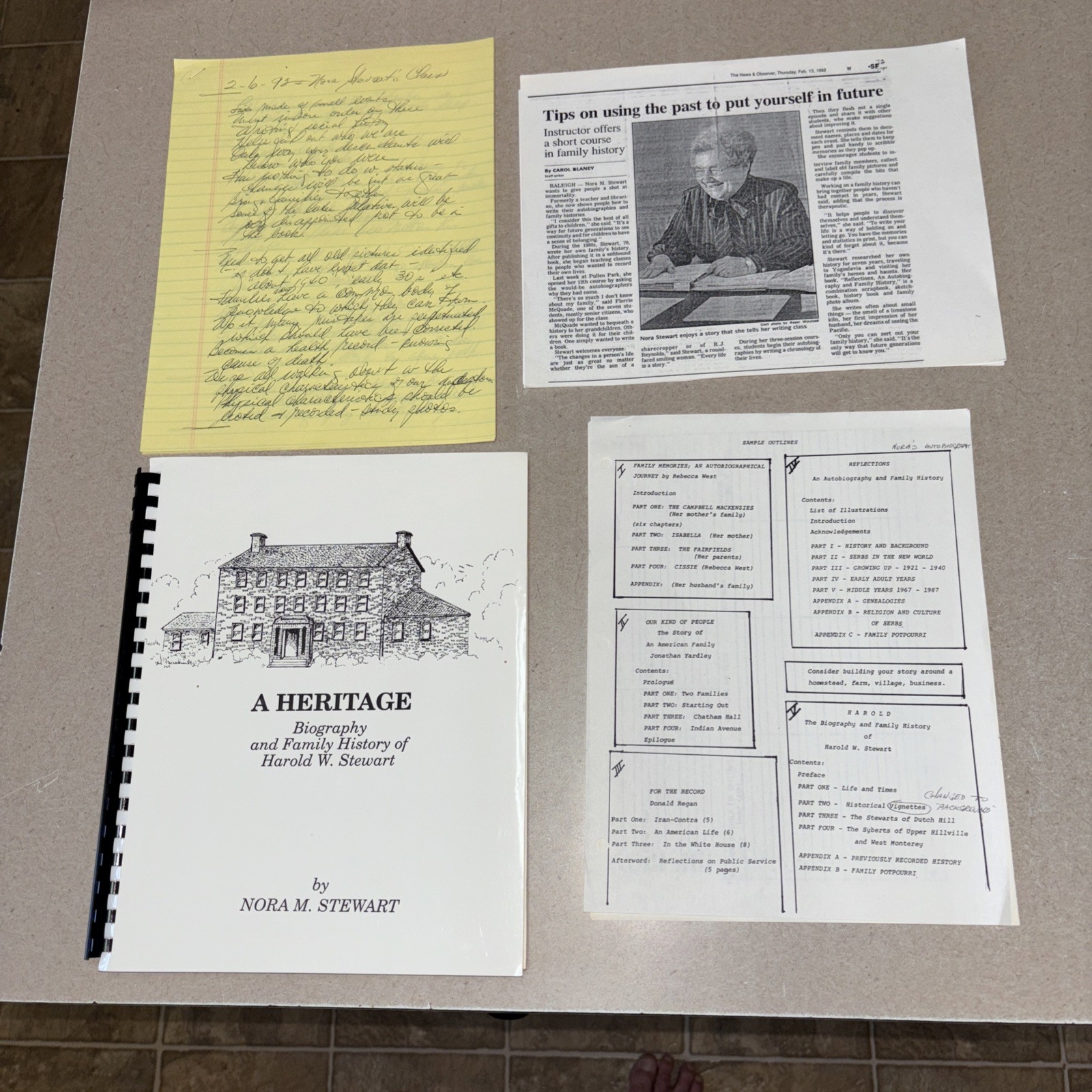 A Heritage Family History Of Harold Stewart Genealogy Clarion Pennsylvania Scots