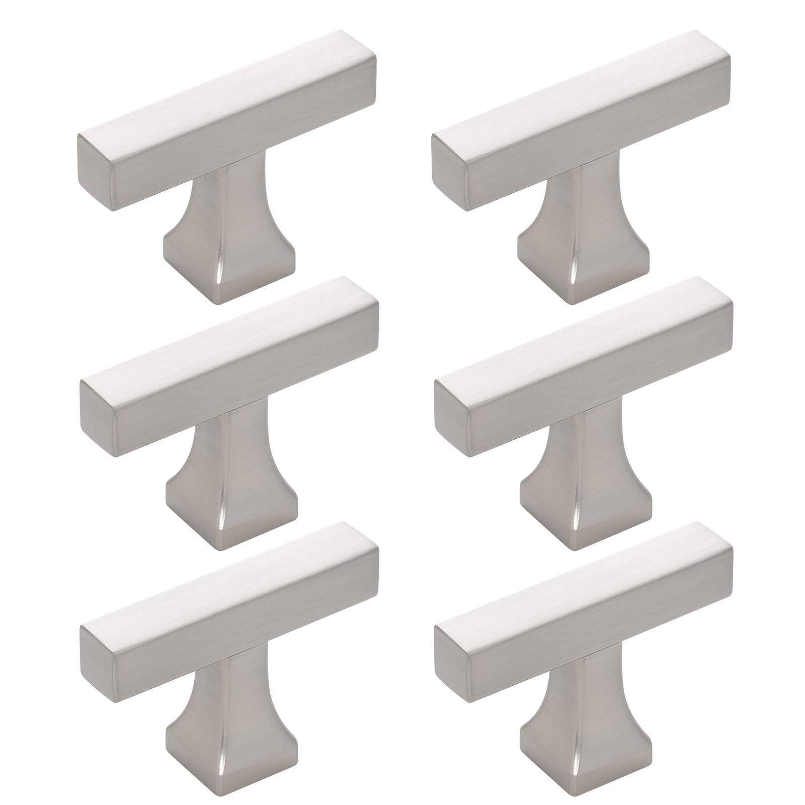 NEGS 2-inch Silver Cabinet Handles Kitchen Cabinet knobs Brushed Nickel Suita...