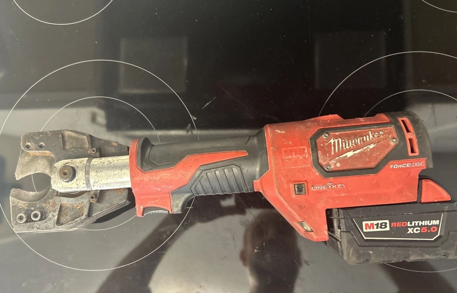 Milwaukee 2978-20 FORCE LOGIC 6T M18 Utility Crimper With Battery! No Charger