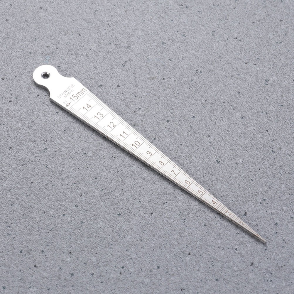 Heavy Duty Stainless Steel Taper Gage 1-15mm Taper Welding Gauge ( )