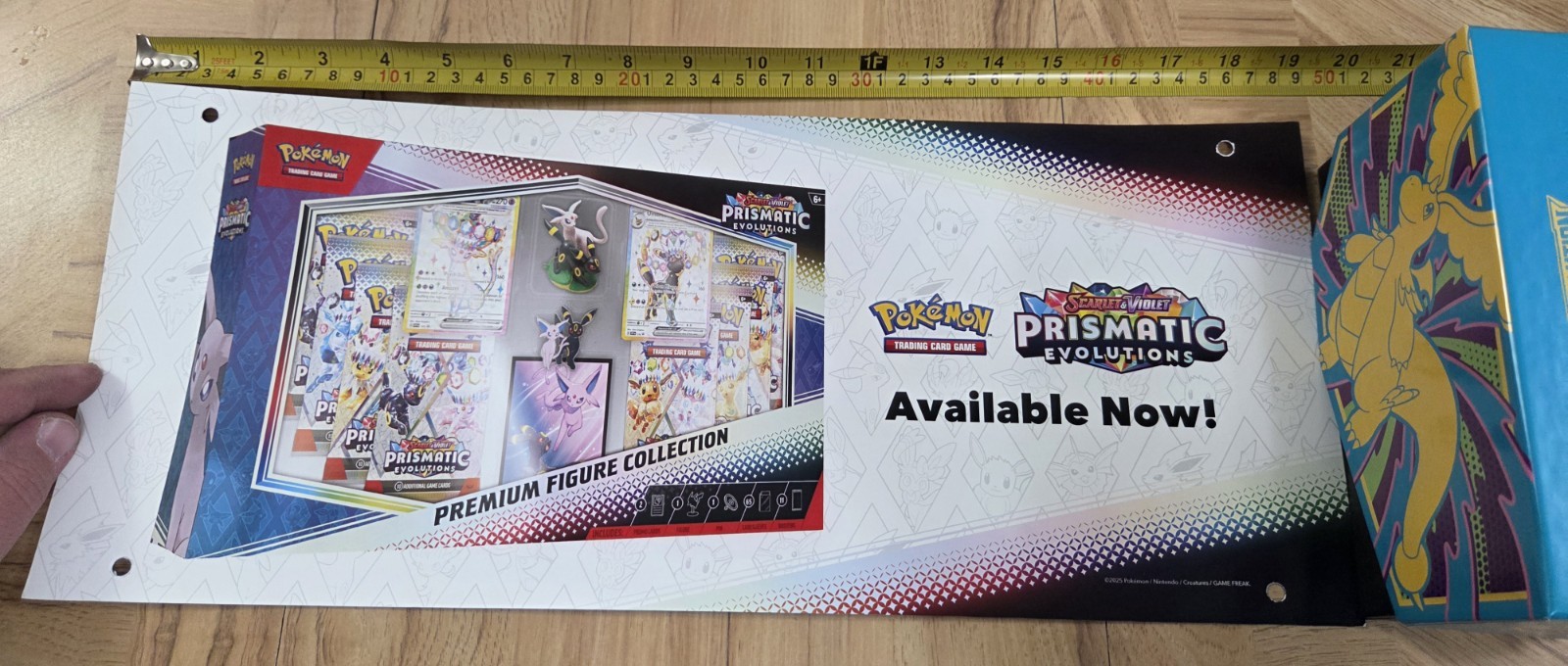 Pokemon Prismatic Evolution Promotional Small Banner (Eb Games) 