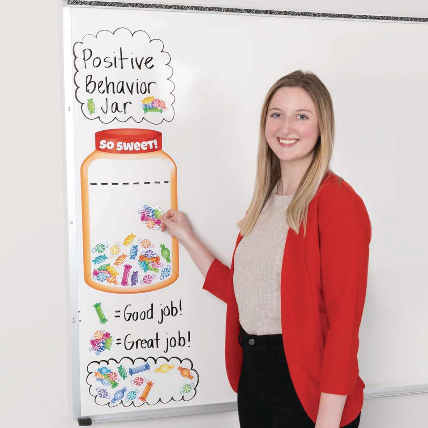 so Sweet Positive Behavior Jar, 44 Magnets | Classroom Reward System, Classroom 