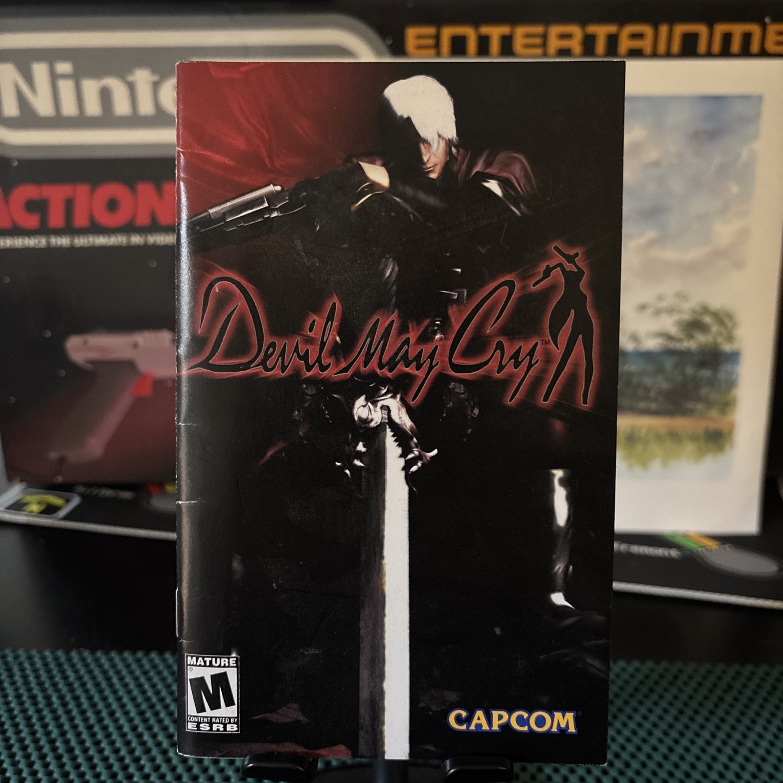 Devil May Cry (Sony PlayStation 2) Video Game Manual Only