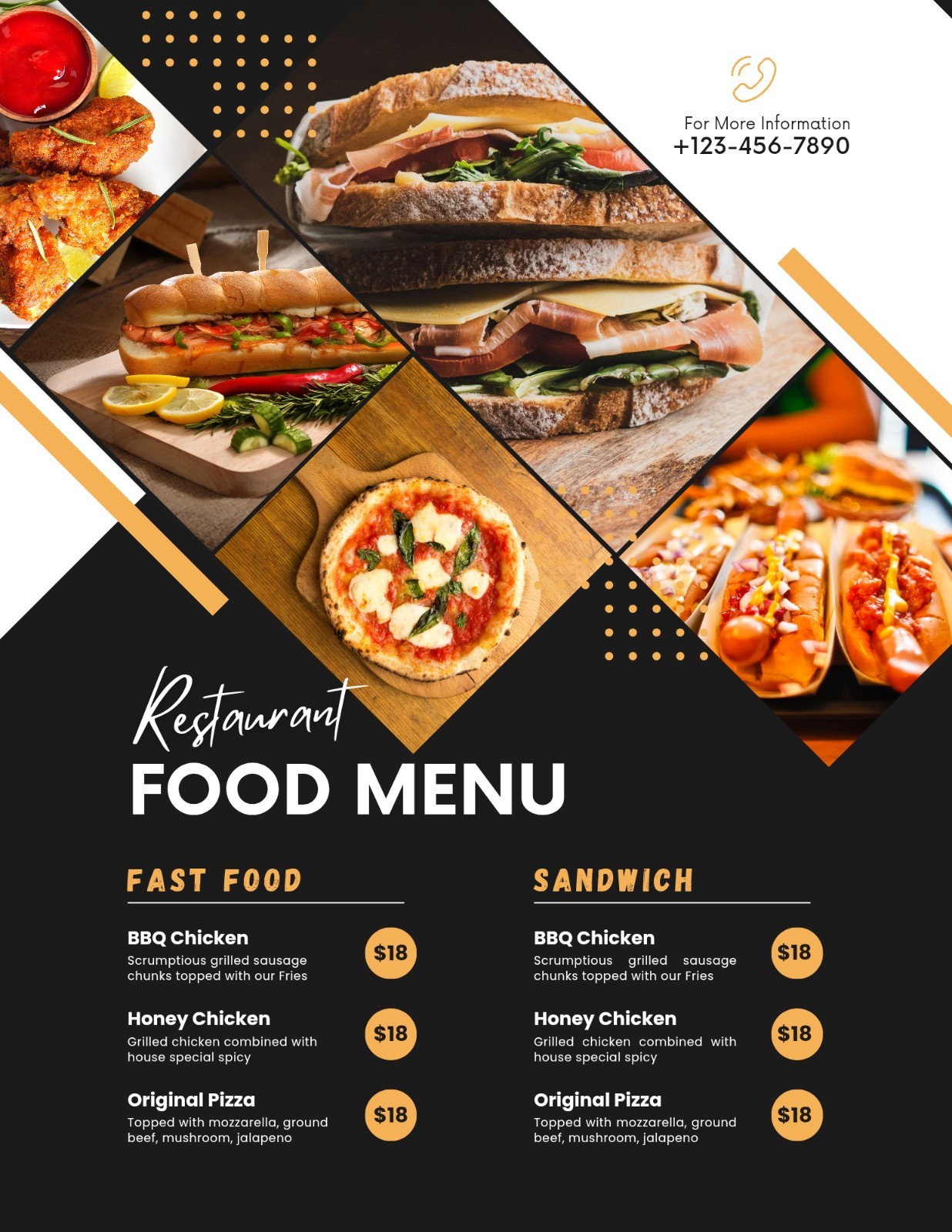 Custom flyer design to present your brand clearly and professionally.