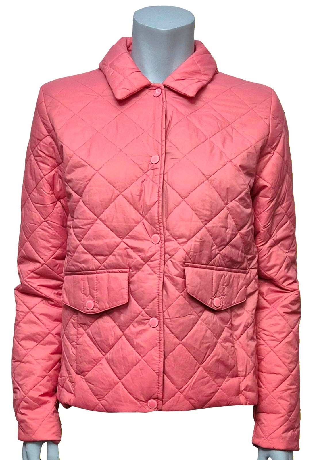 Barbour Genuine Ladies Jacket Lightweight Quilt Long Sleeve Pink UK 10 MRRP £129