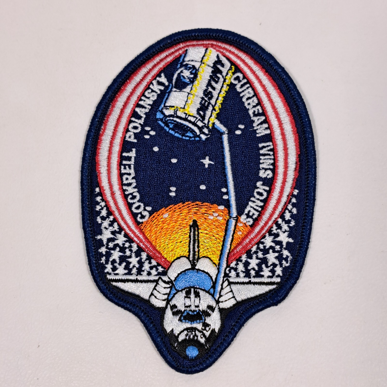 NASA Astronaut Space Shuttle Mission STS-98 Embroidered Patch