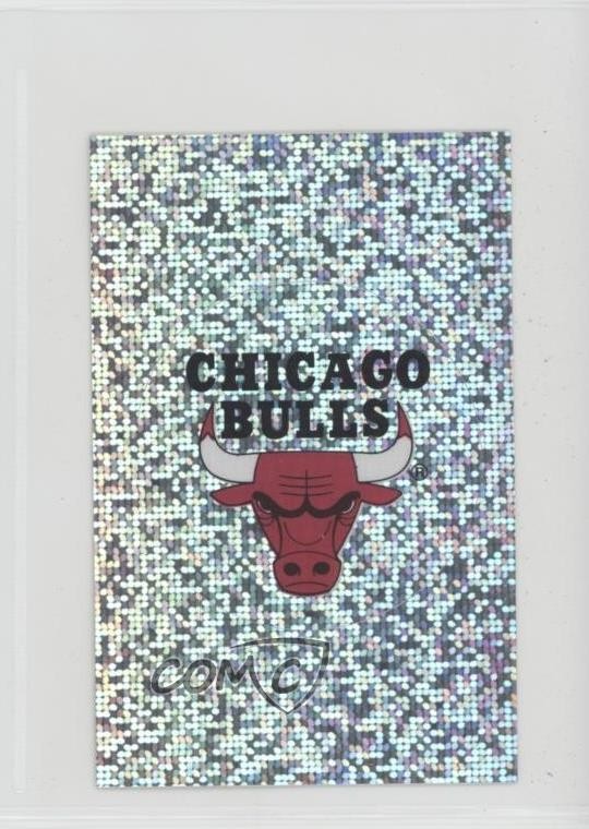 1992-93 Panini Album Stickers Chicago Bulls Team #15 je2