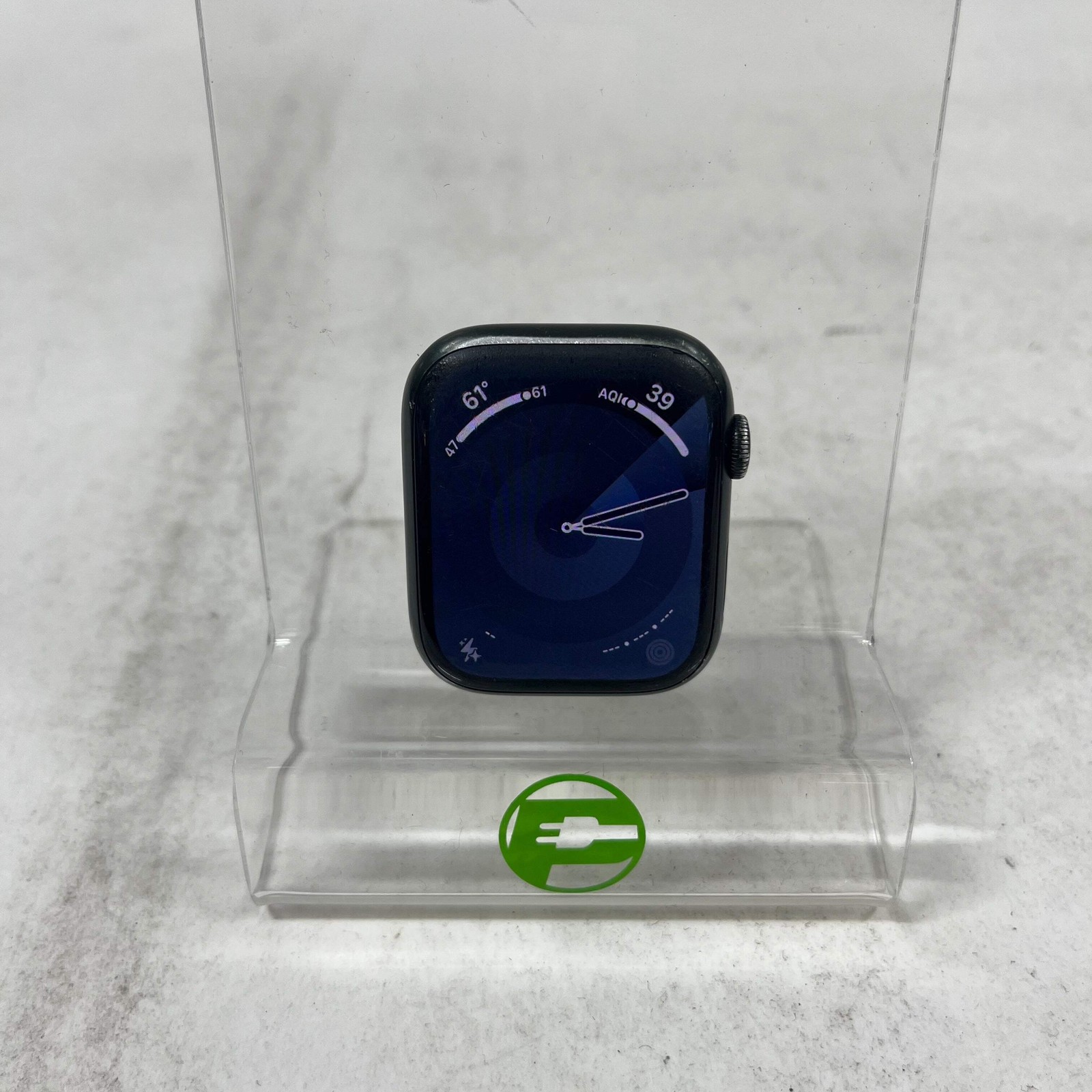 GPS Only Apple Watch Series 7 45MM Black Aluminum A2477