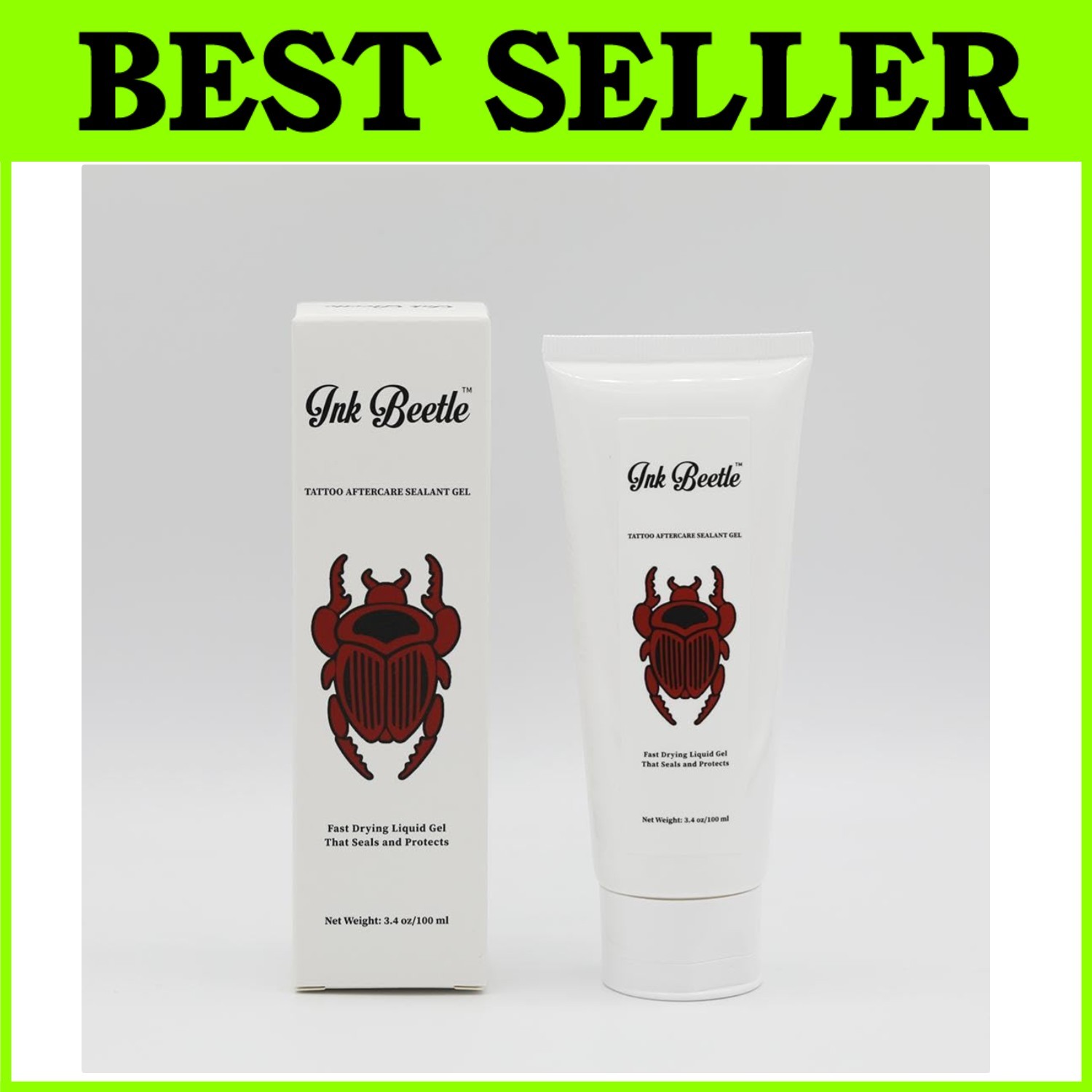 Tattoo Aftercare Sealant Gel - Natural Healing Ingredients