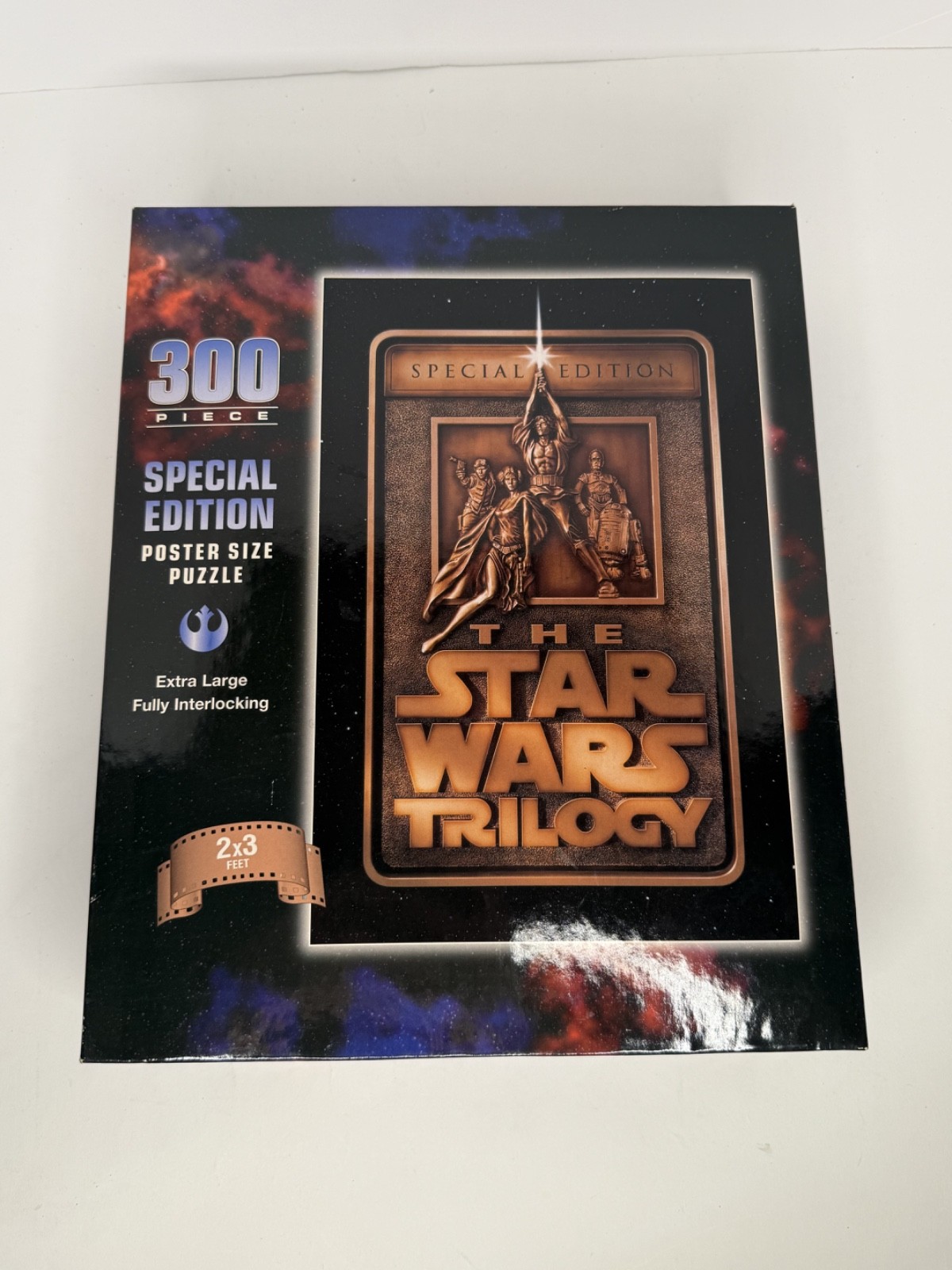 The Star Wars Trilogy 300 pc Poster Size Puzzle Special Edition - 1997