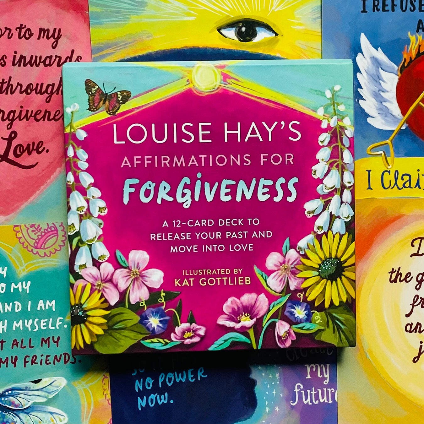 Louise Hay's Affirmations For Forgiveness Card Deck Hay House Inspiring New