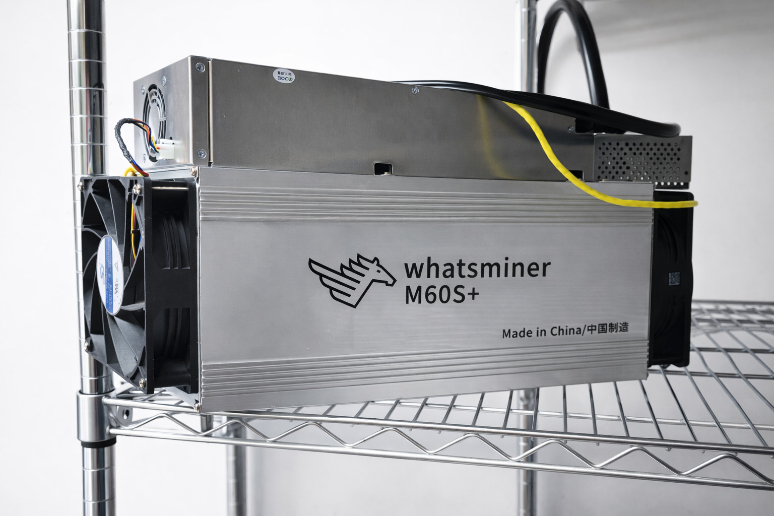Whatsminer M60S+ 204Th BTC ASIC Bitcoin Miner With Warranty