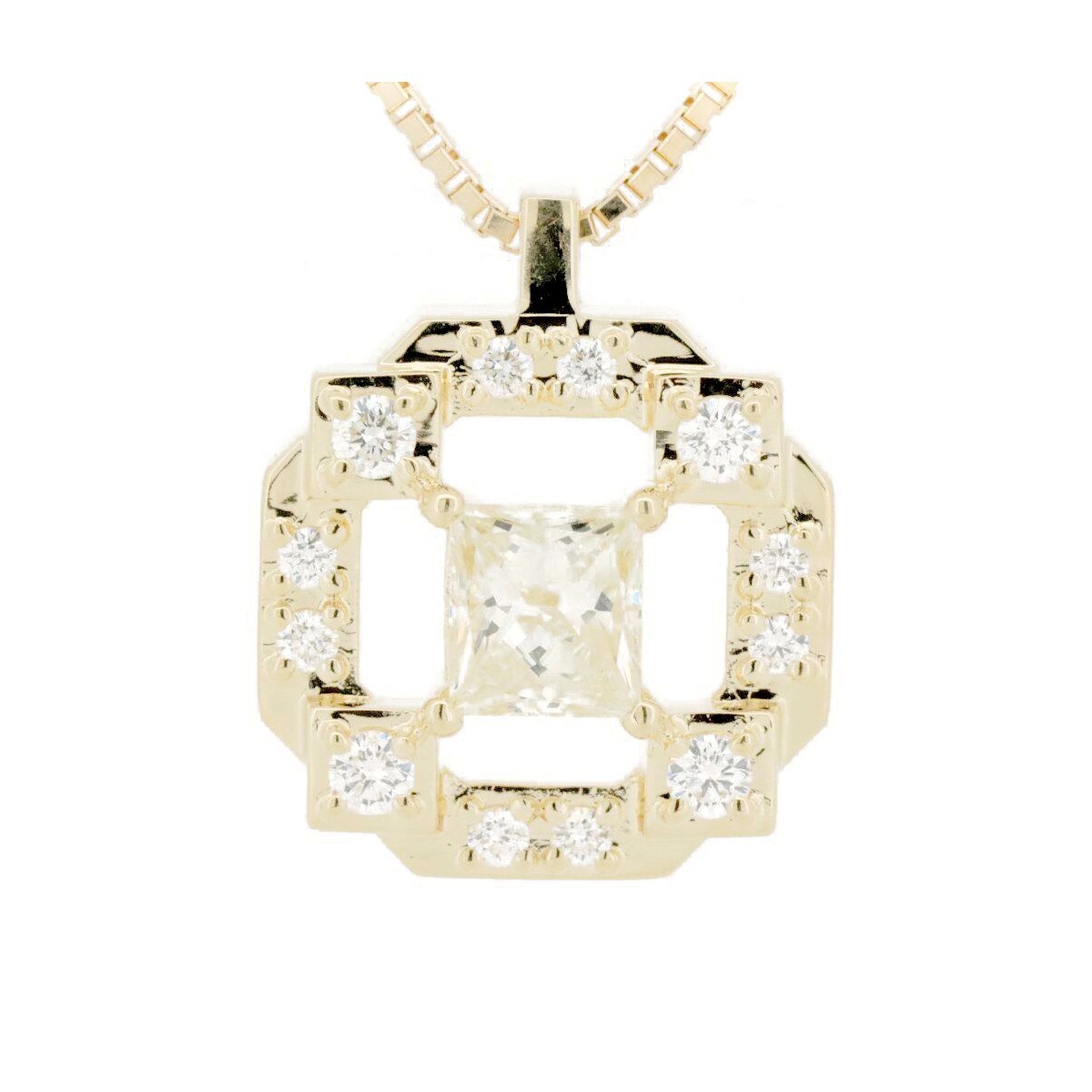 TASAKI Diamond Necklace 0.31ct 0.11ct K18YG (18K Yellow Gold)  Shop