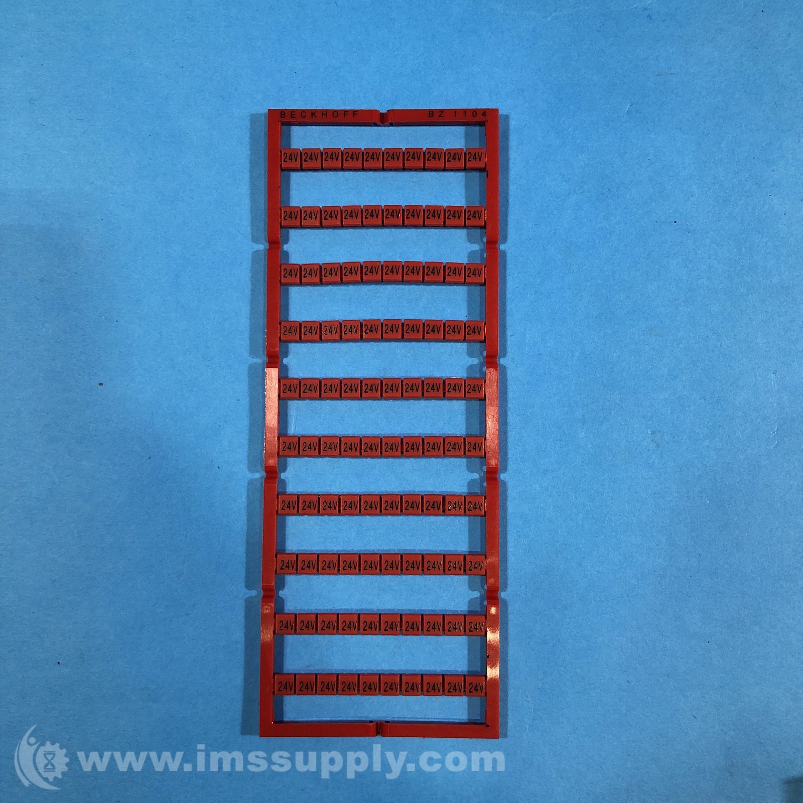 Beckhoff BZ1104 100 Contact Labels, 5 X 5 Mm, Red FNIP