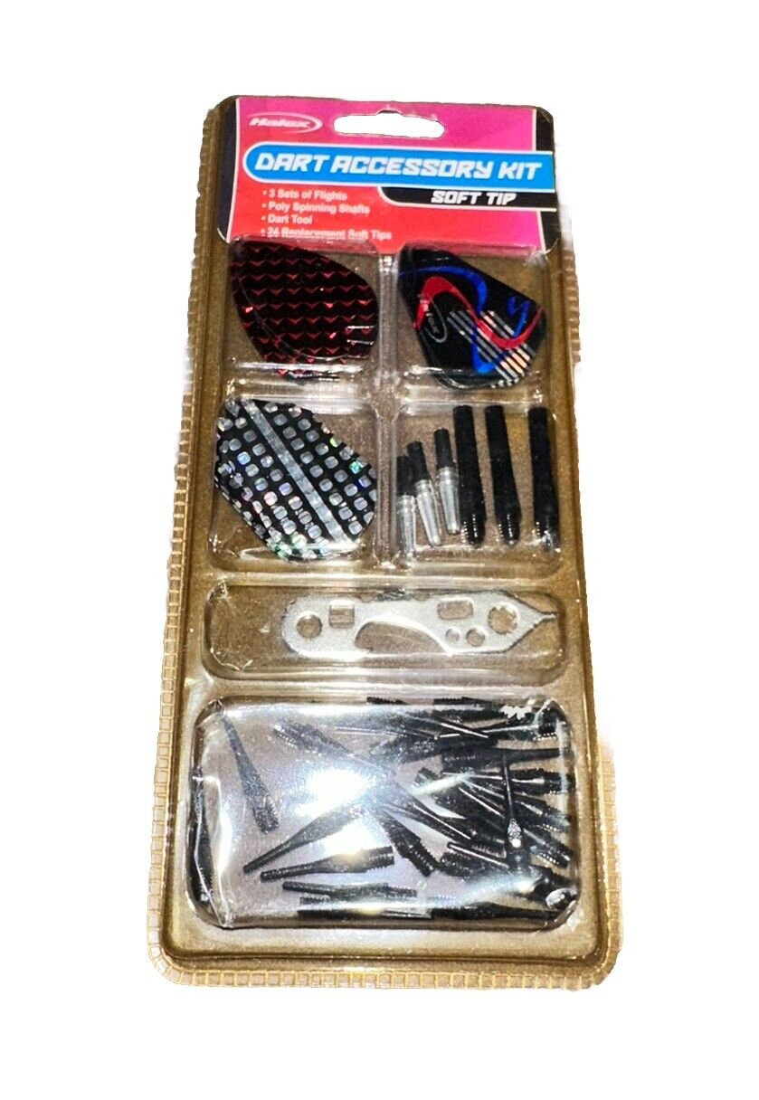 New Soft Tip Darts Tune Up Kit & Accessories Halex Package