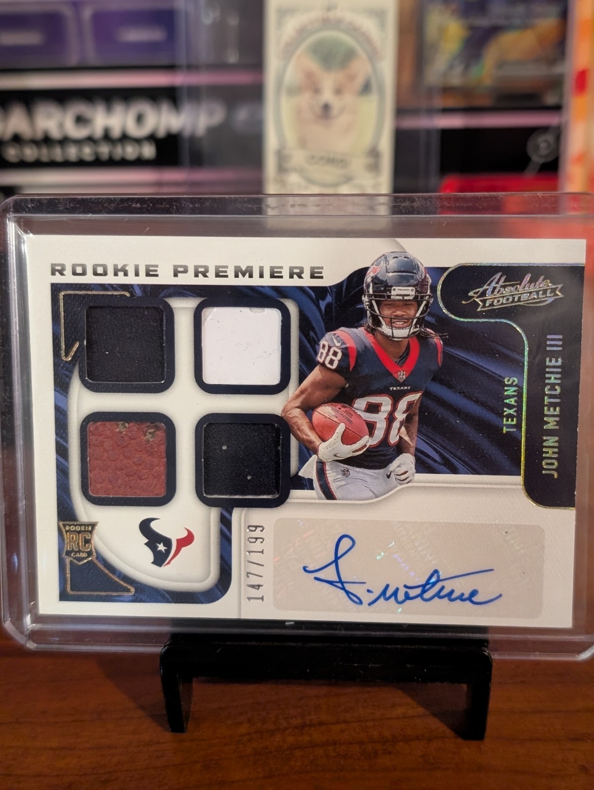 2022 Panini Absolute - Rookie Premiere Materials Autos John Metchie III #217...