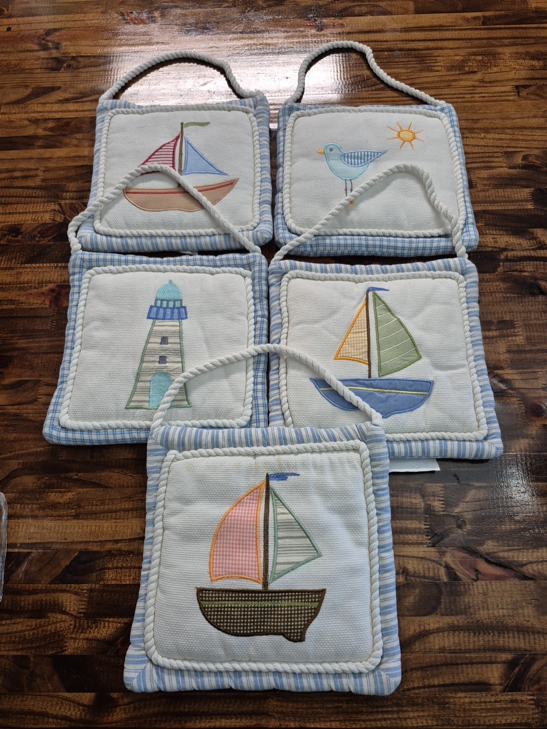 Vintage Toysrus 2002 Koala Bear Hampton 10 X 10 Wall Hanging Decor.set Of 5