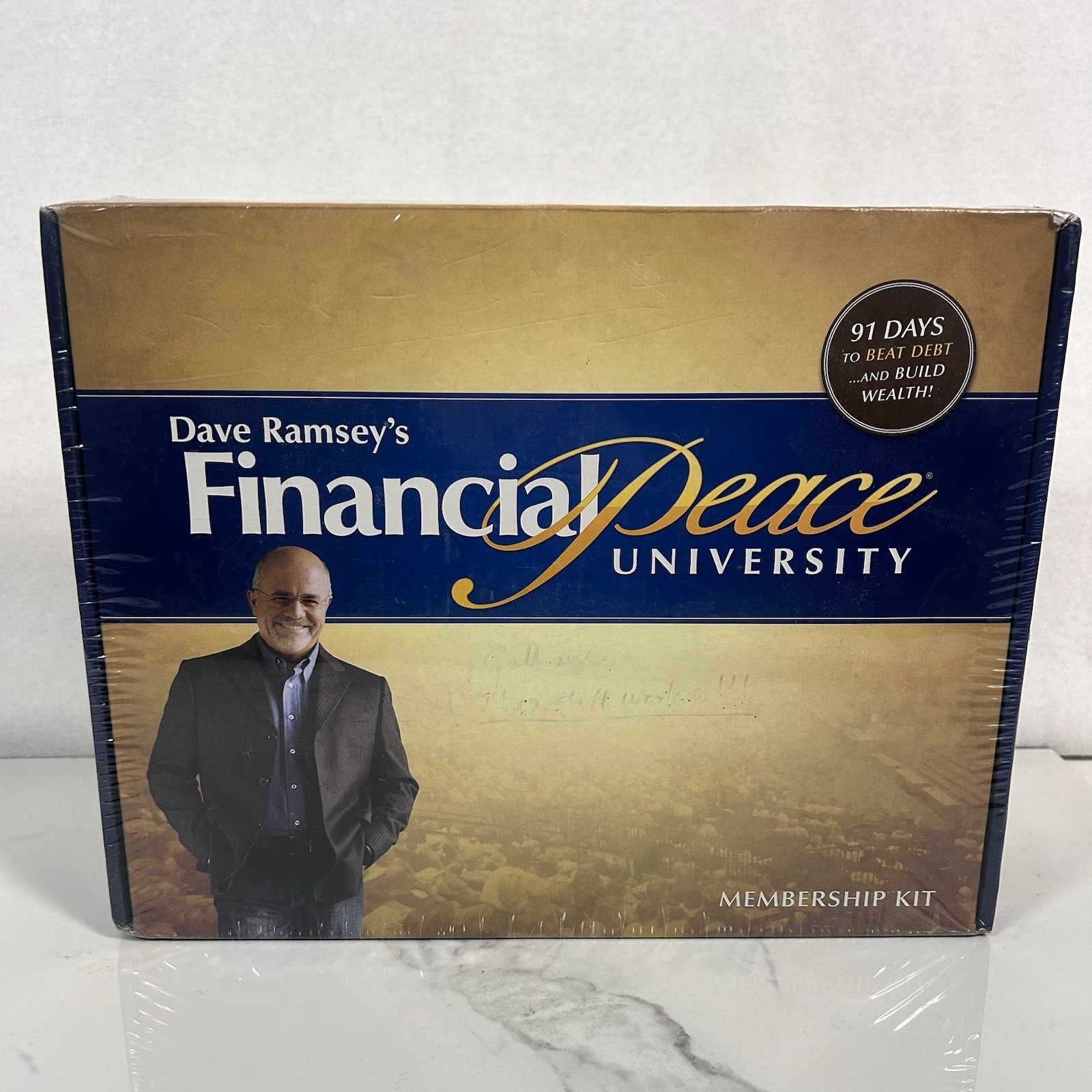 Dave Ramsey Financial Peace University Kit FPU DVD & Book New Sealed 2012
