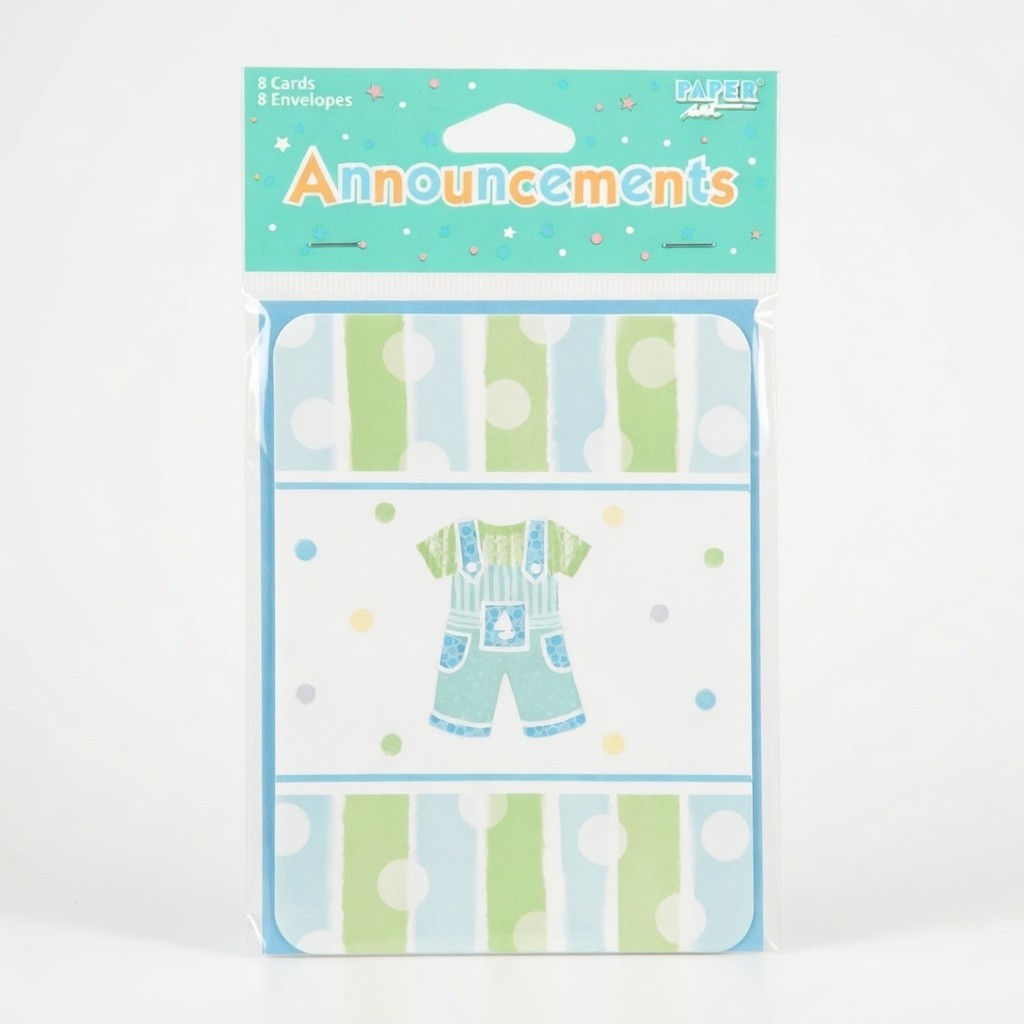 BABY BOY BIRTH ANNOUNCEMENTS