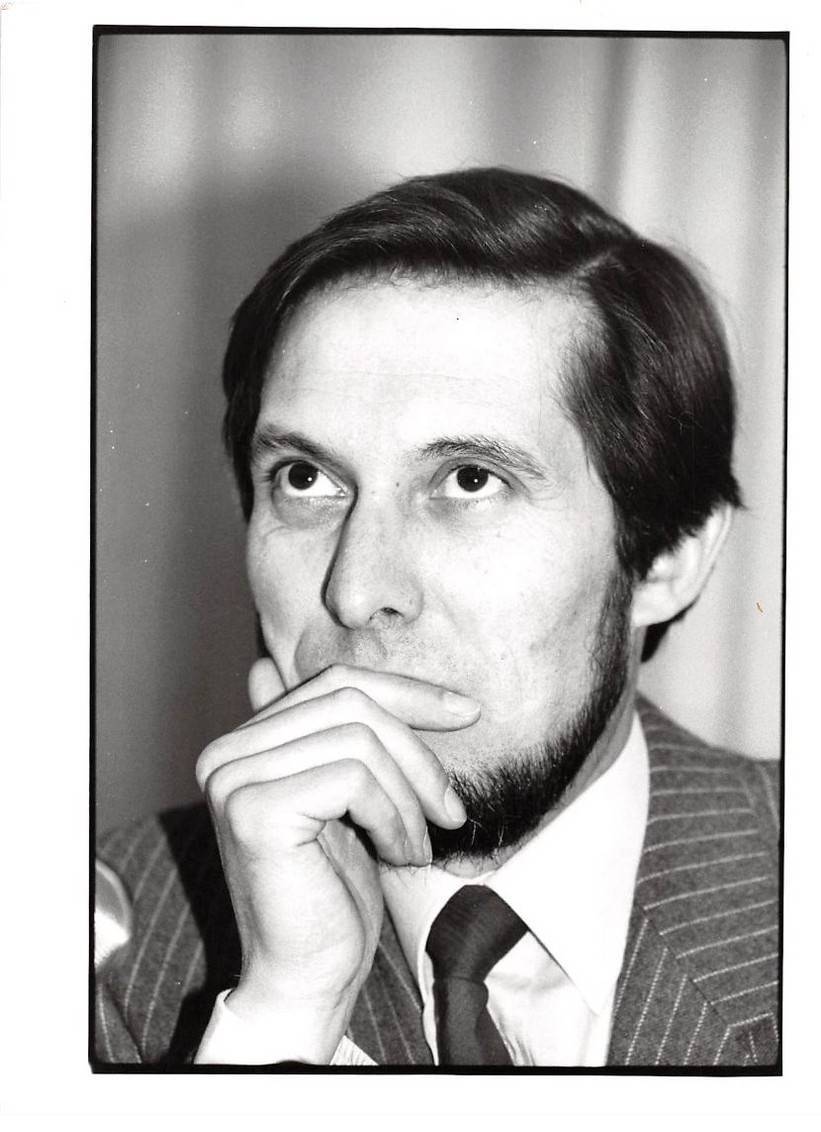 Photo presse.ALE10103.9 1/8x7 1/8in environ.1982.Paris.Colloque Cgt.jean