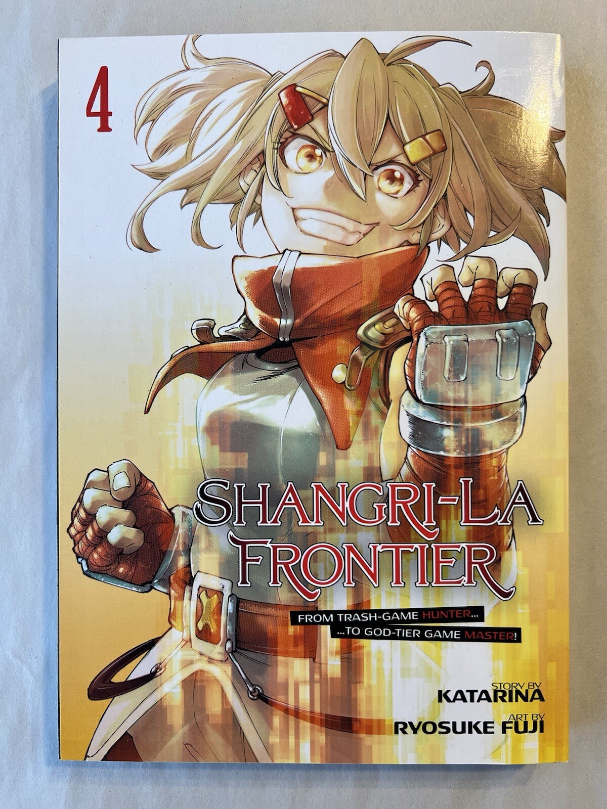 Shangri La Frontier Vol 4 Manga 🪄  Fantasy Action English Katarina Ryosuke Fuji