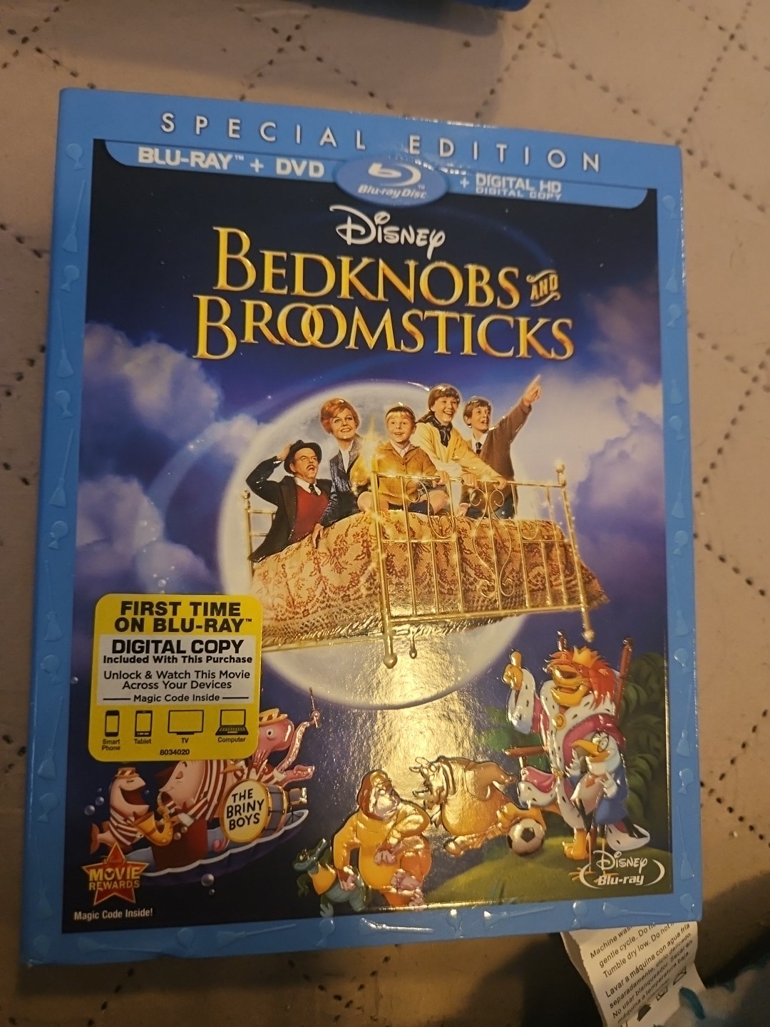 Bedknobs and Broomsticks (Blu-ray/DVDComboPk 1971) W SLIPCOVER Special Edition 