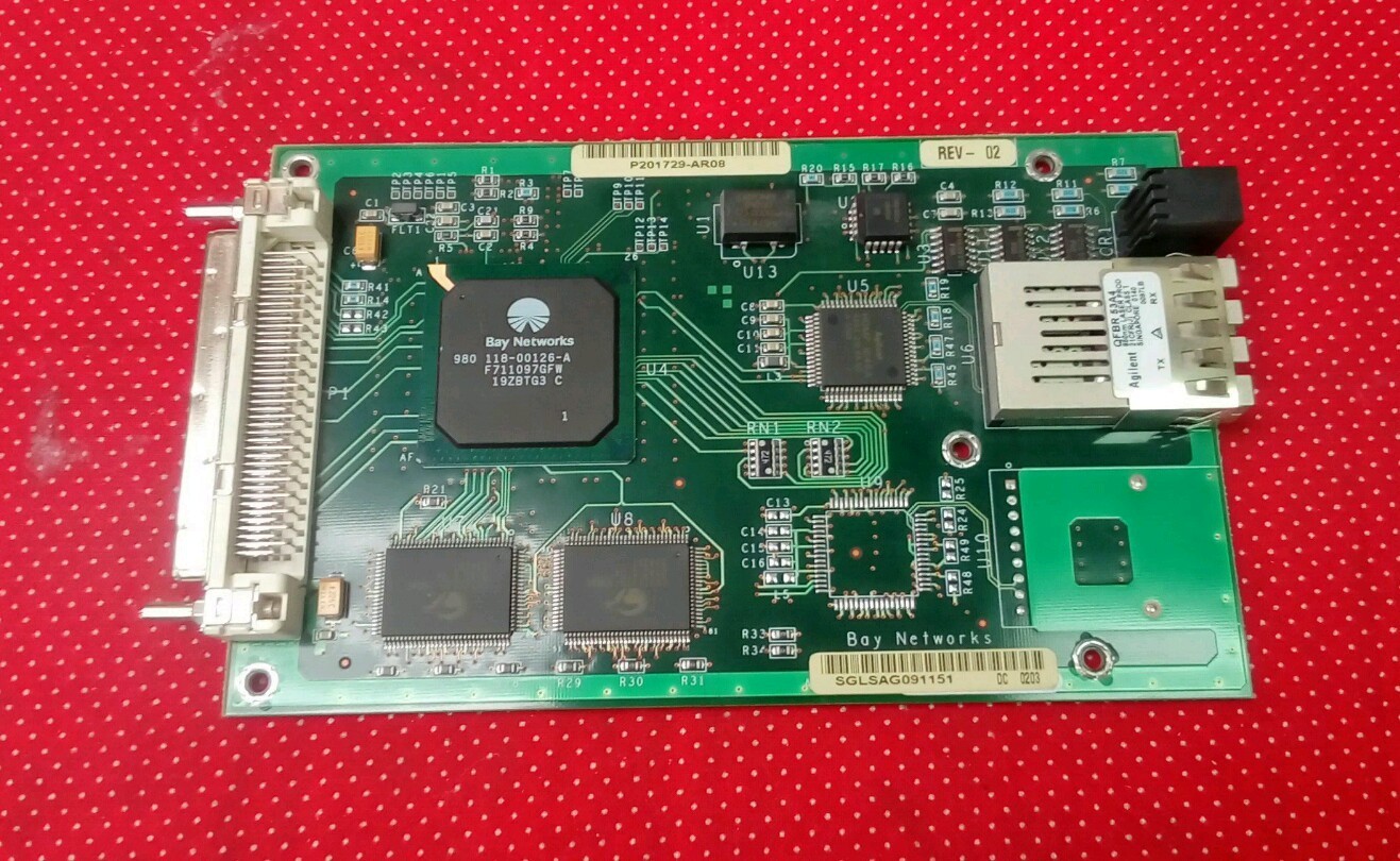 BAYNETWORKS P201729 NETWORK CARD 118-00126-A  480-00632-AG 