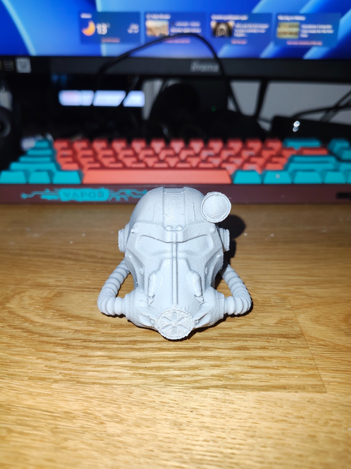 Fallout T60 Helmet 3D figure