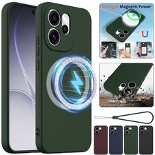 For Nothing Phone 3A Pro Lite CMF Phone 2Pro Magnetic Case Liquid Silicone Cover