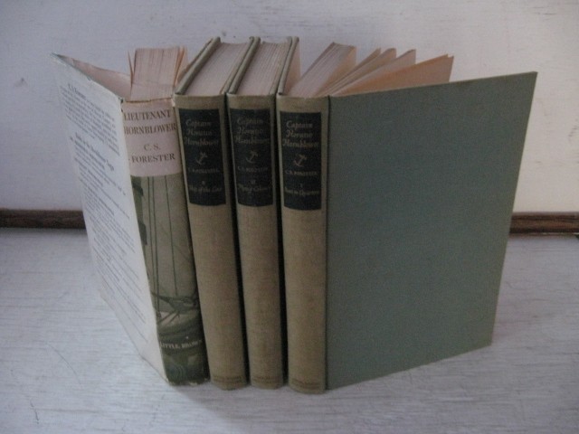3 CAPTAIN HORATIO HORNBLOWER & 1, LIEUTENANT HORNBLOWER; CS FORESTER, HC G/VGC