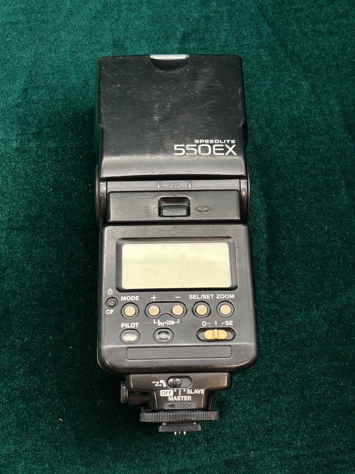 Canon Speedlite 550EX Flash/ Works