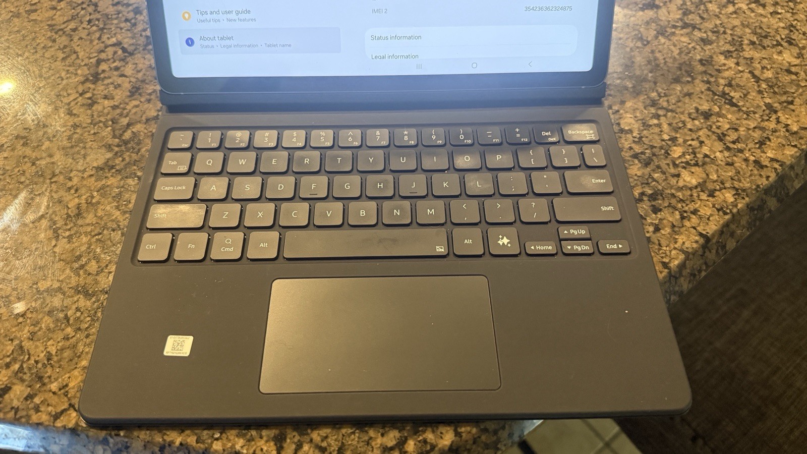 Samsung Galaxy Tab S10 FE 5G 10.9" 128GB WiFi Tablet X528U W/S Pen And Keyboard