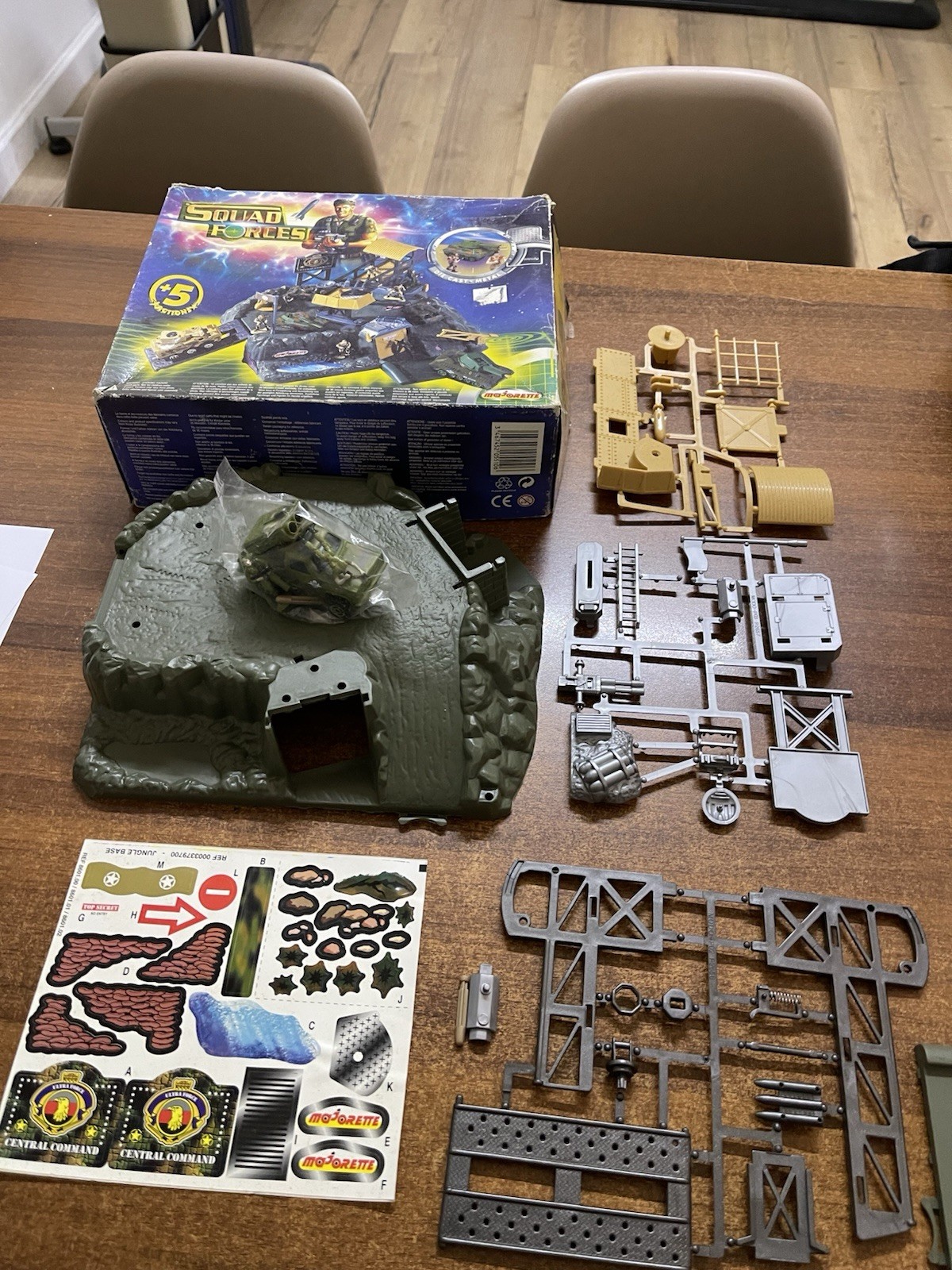 Play Set Majorette Squad Forces Military Game No Hot Wheels Polistil Matchbox