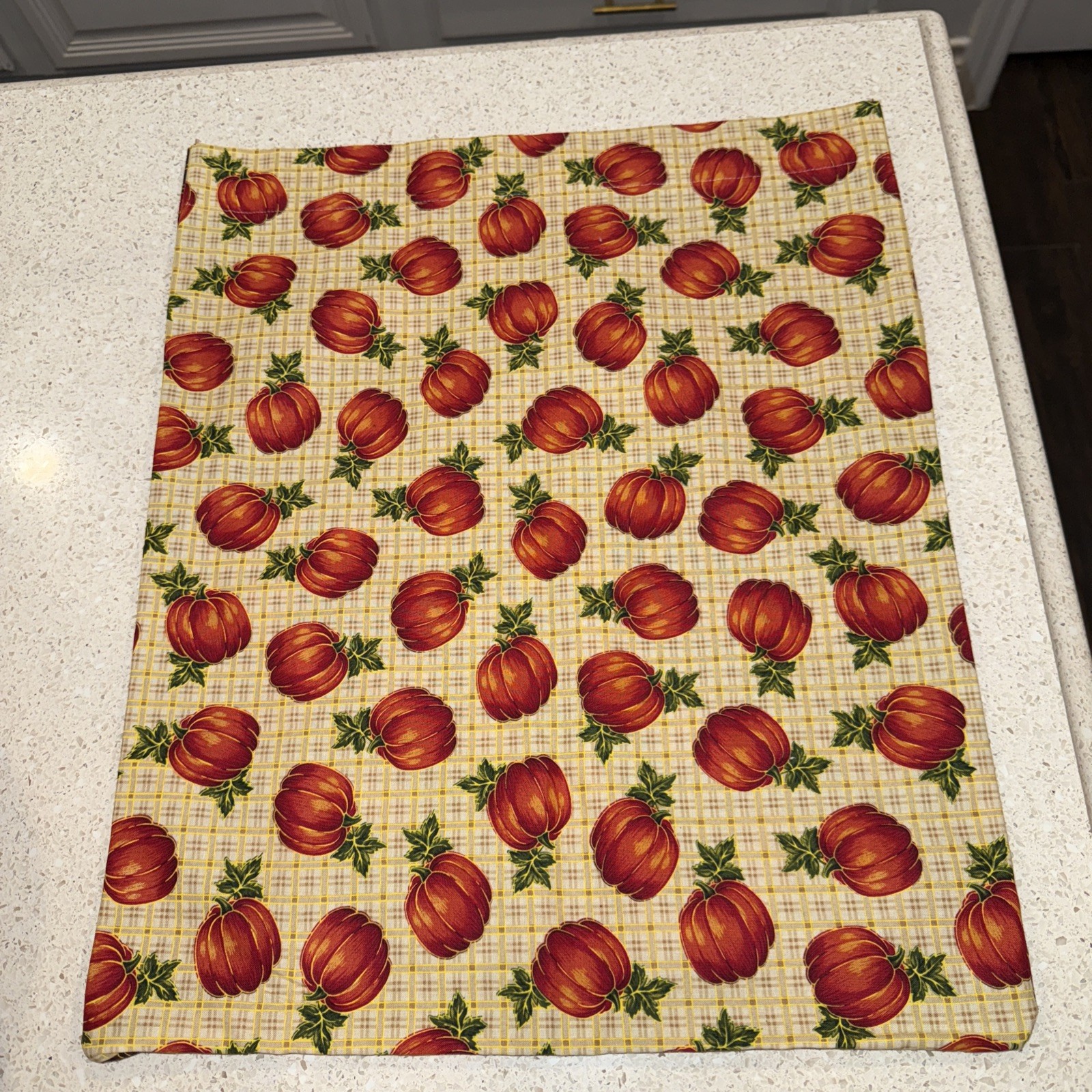 Toddler Pillowcase Fall Pumpkins Autumn Orange Green-