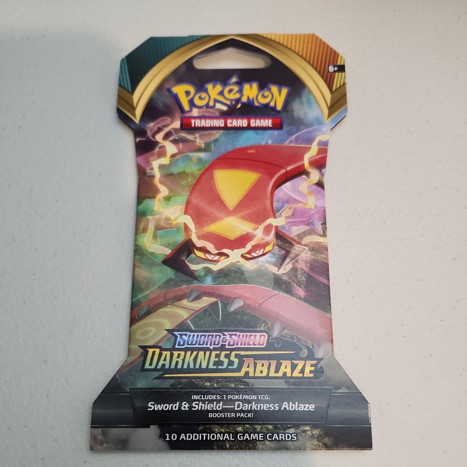 Pokemon Darkness Ablaze Sleeved Booster Pack Factory Sealed Sword Shield