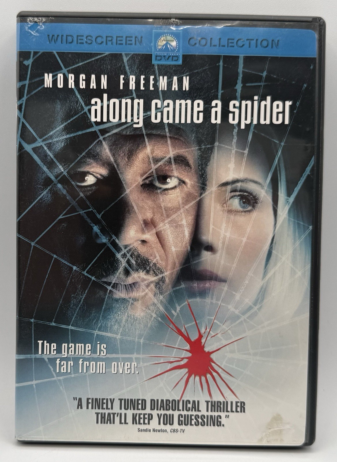 Along Came a Spider DVD Widescreen Morgan Freeman Monica Potter 2001