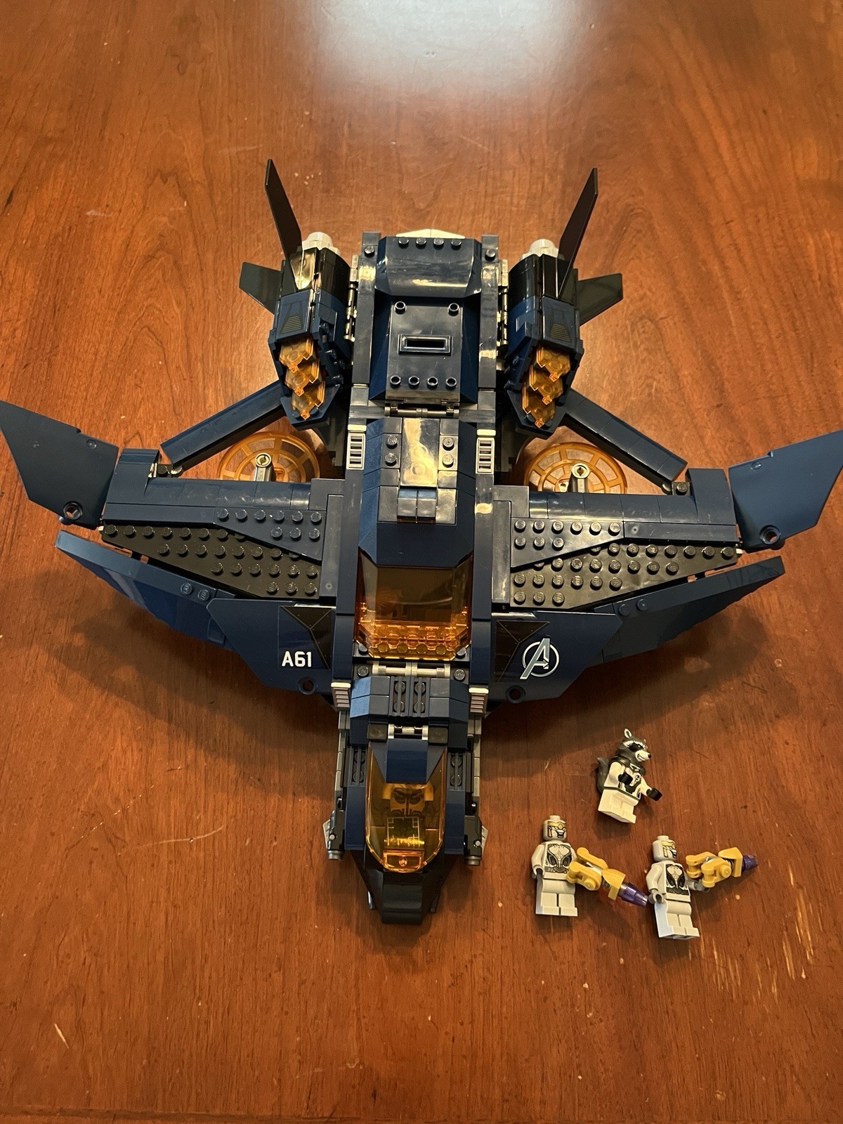 LEGO Marvel Avengers Ultimate Quinjet 76126 100% Complete with Instructions