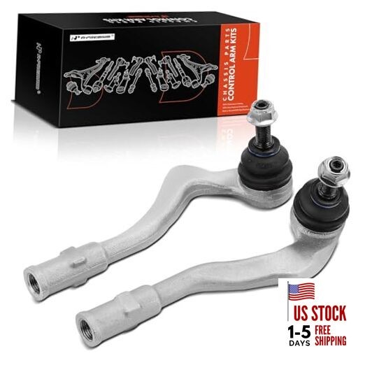  2 x Front Outer Tie Rod Ends, Compatible with Audi A4 (Quattro) 09-16, A4 