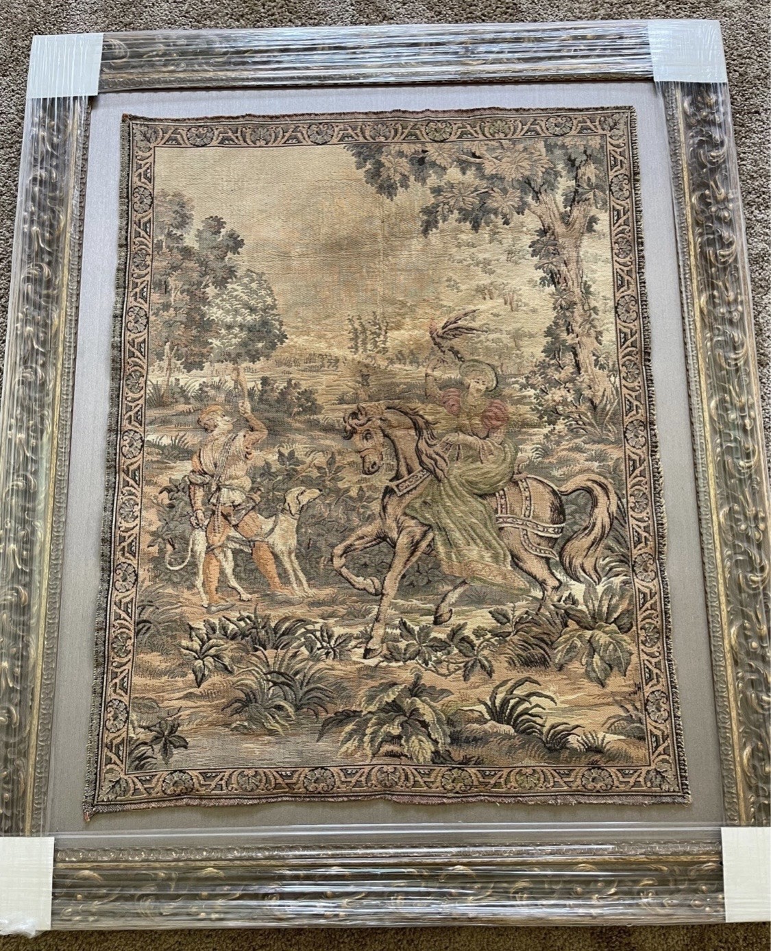 Rare Antique 18th Century French Tapestry