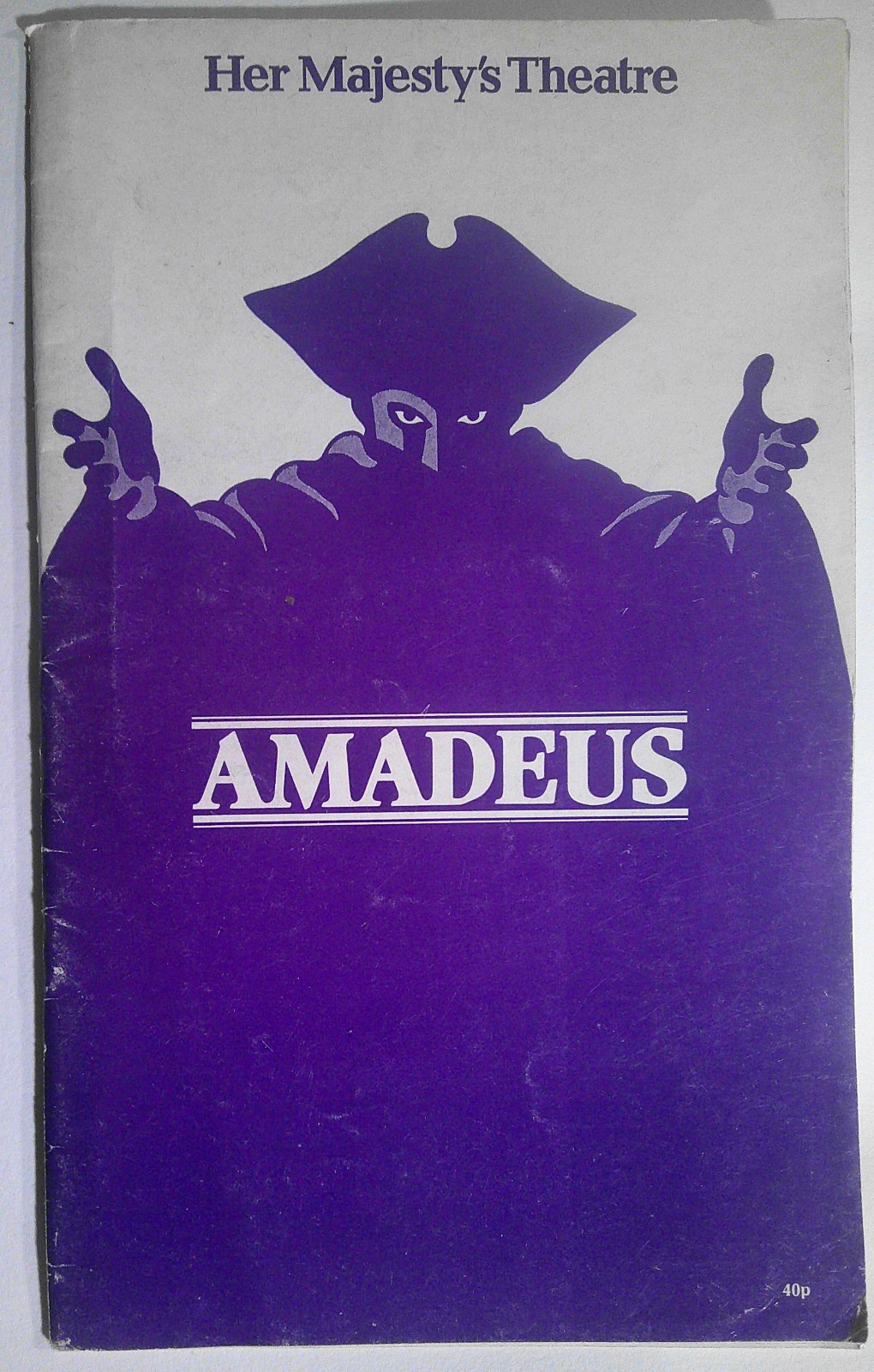 Amadeus - Souvenir Program, 1981 Her Majesty's Theatre, London - Frank Finlay