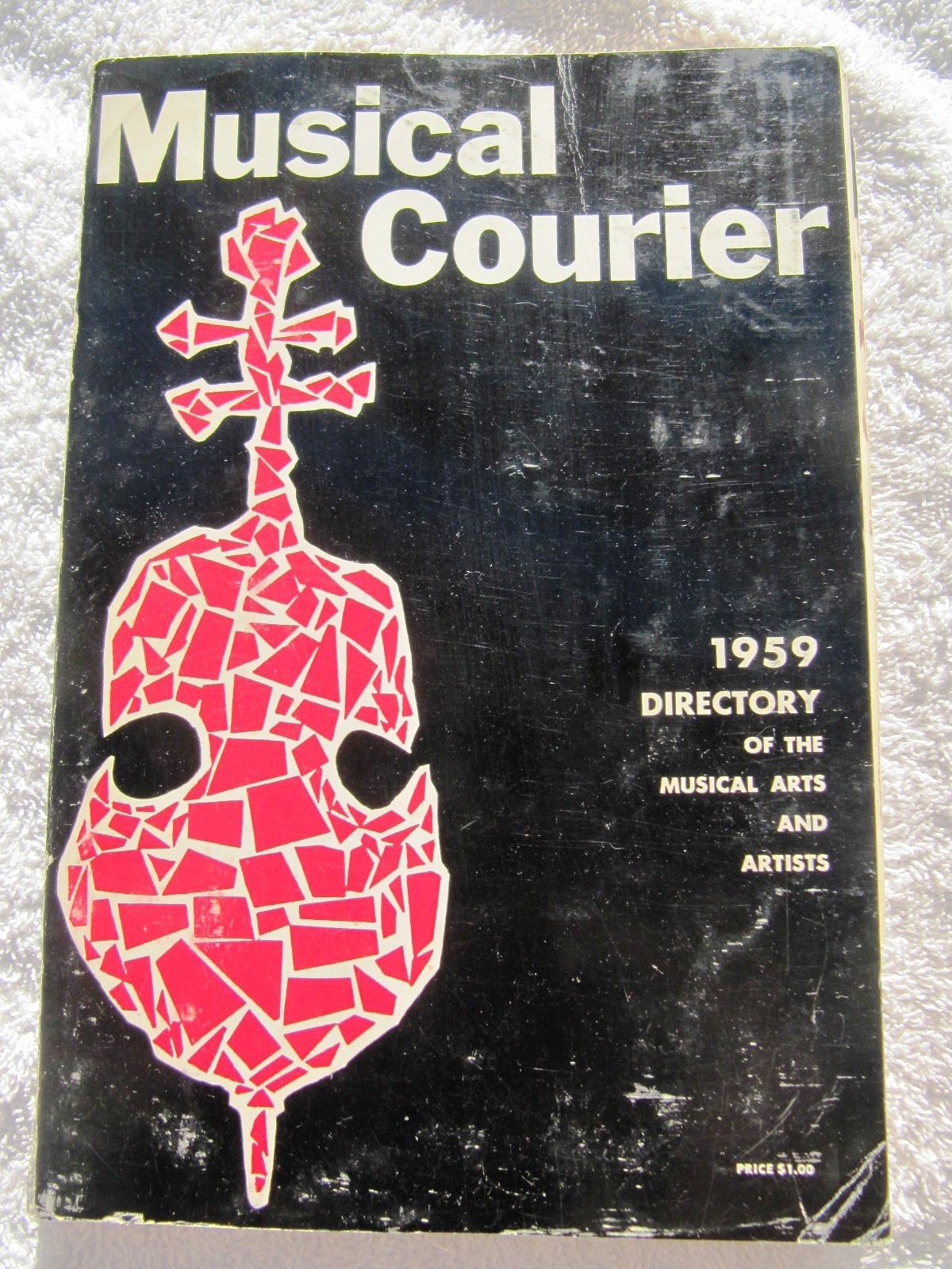 MUSICAL COURIER 1959 DIRECTORY Issue of Arts + Artists Opera Concert Conductor
