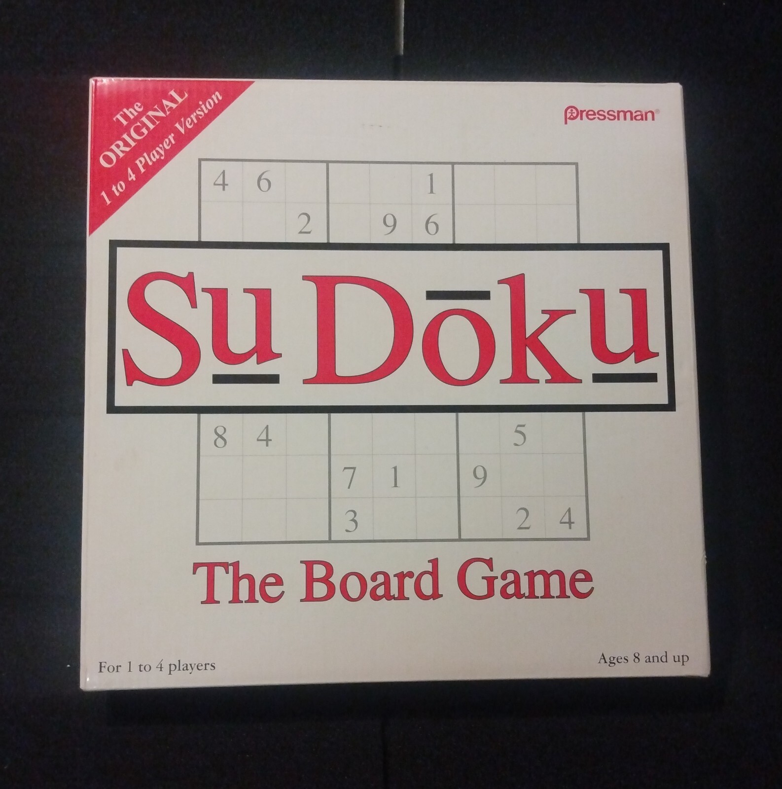 Sudoku Board Game The Original 1-4 Player Version by Pressman 2005 - pre owned 