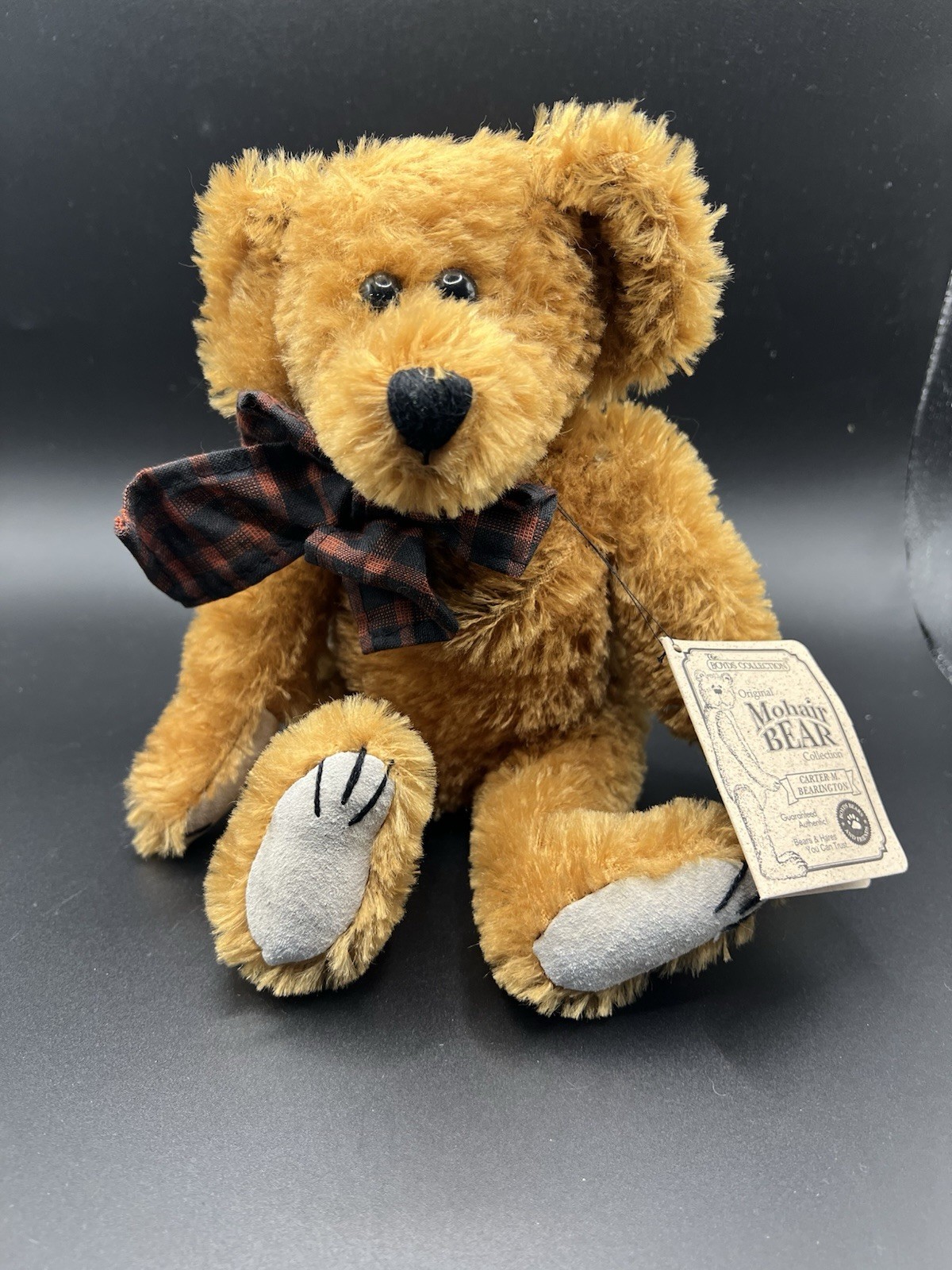 Vintage Boyds Bears The Mohair Bear Collection 1998 Carter M. Bearington 10"