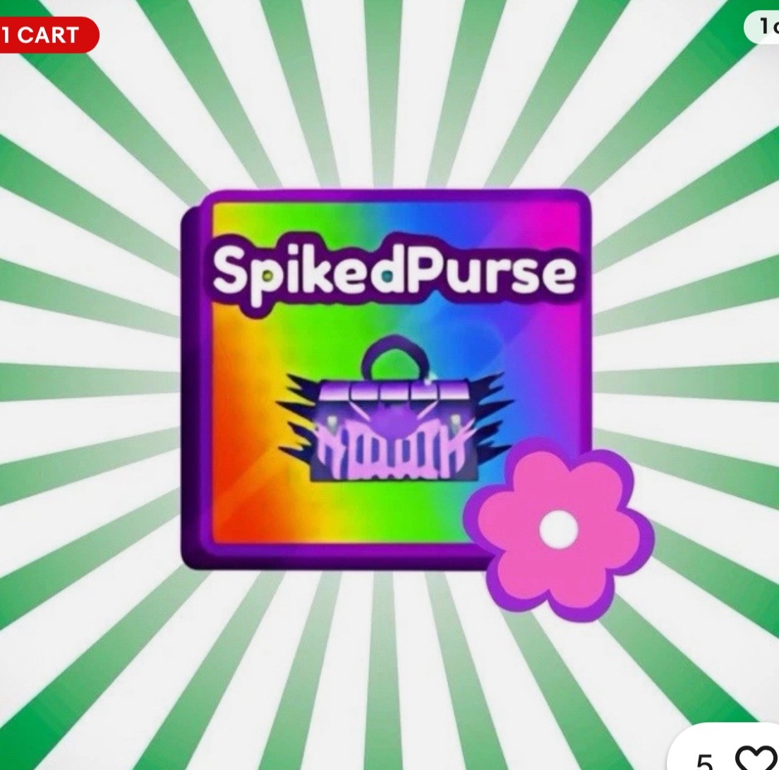 spiked purse baddies, no skins included