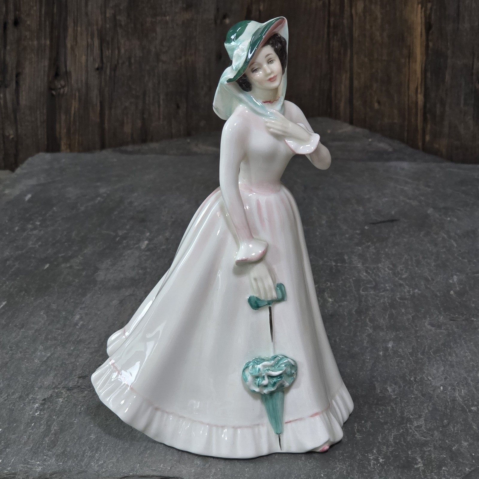 1974 Vintage Royal Doulton Julia HN2706 Peggy Davies Bone China Lady Figure