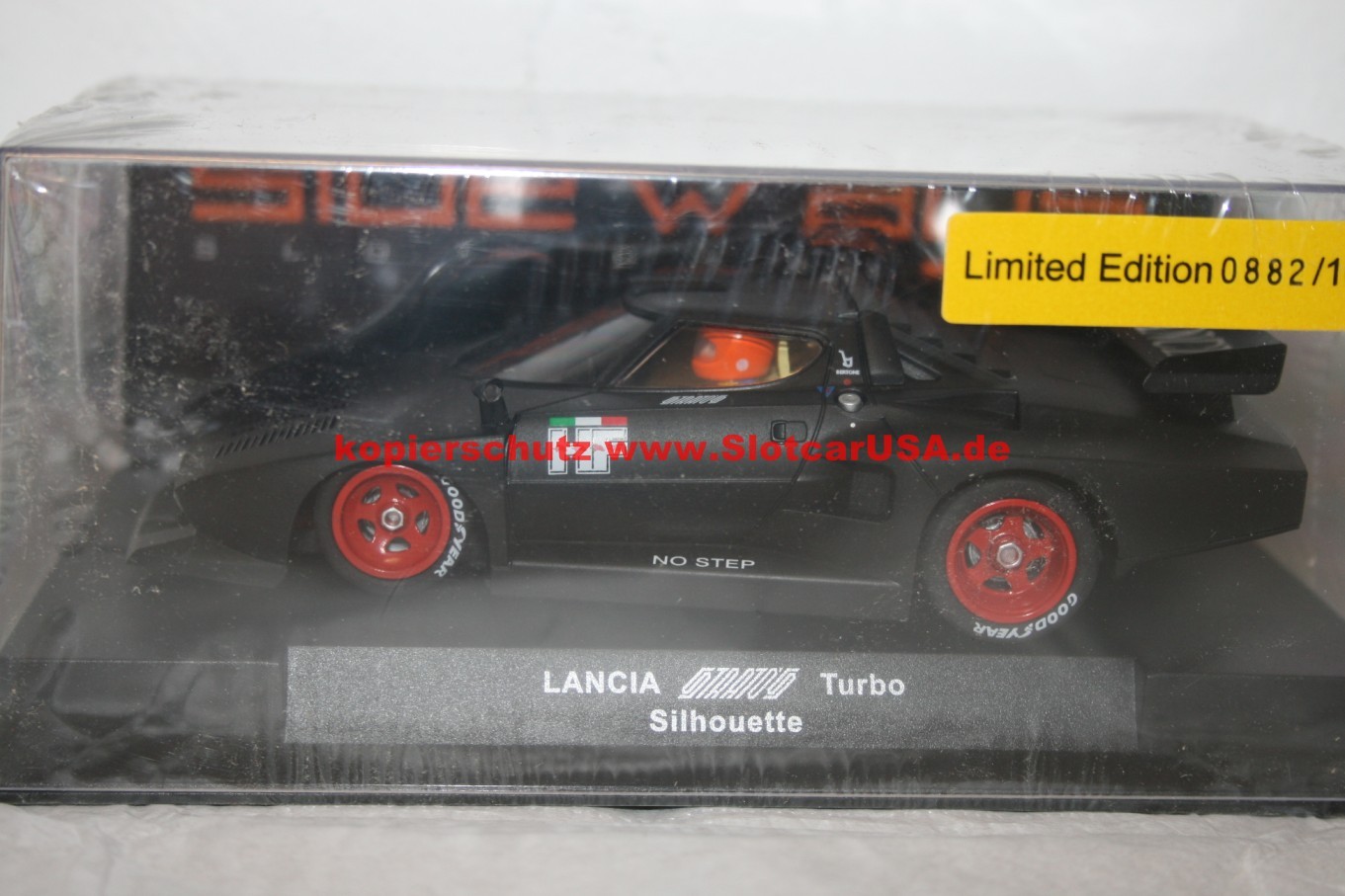 Sideways Slotcar 1/32 W52 Lancia Stratos Turbo Black Limited Edition Silhouette
