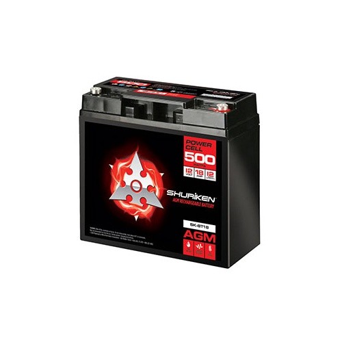 Shuriken SK-BT18 12V High Performance AGM Power Cell Battery for Systems Up To