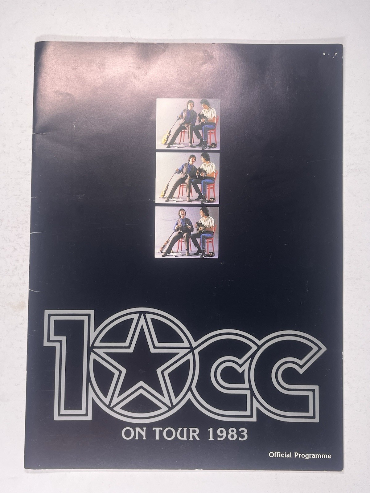 10CC Programme Official Original concert Souvenir On Tour 1983