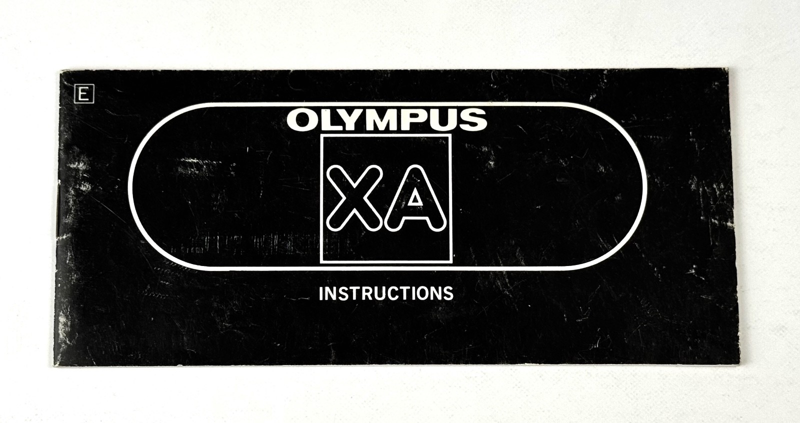 Olympus XA Camera INSTRUCTION MANUAL USERS GUIDE / OPERATING